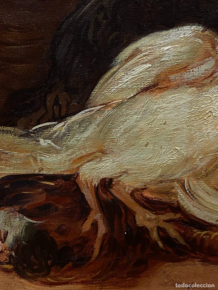 Arte: BODEGON DE AVES, GALLO Y GALLINAS - Foto 7