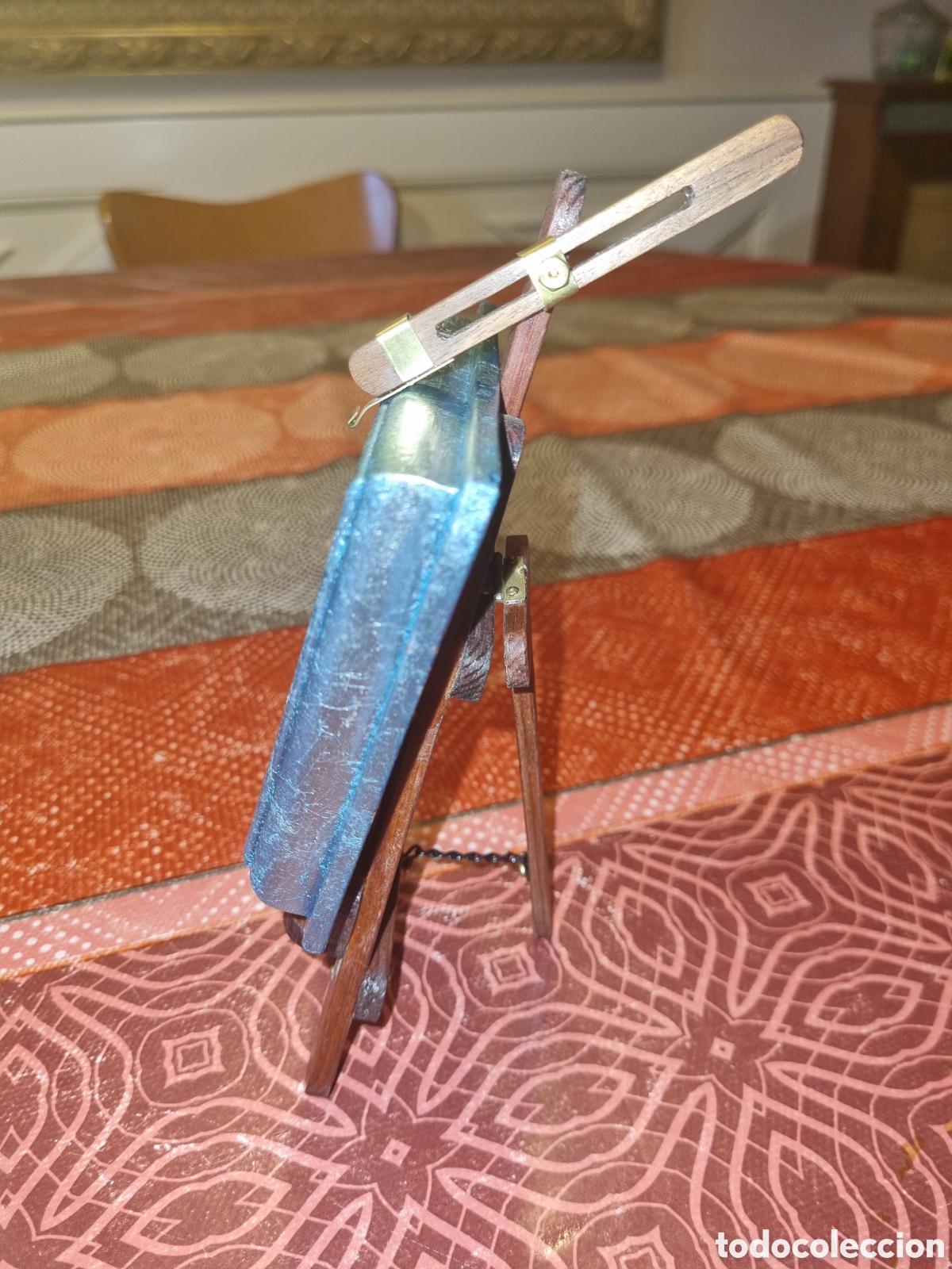 Arte: MINIATURA PALETA DE PINTOR. - Foto 2