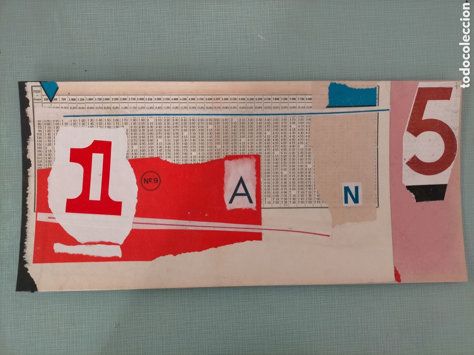 Arte: Collage sobre cart&oacute;n. - Foto 1