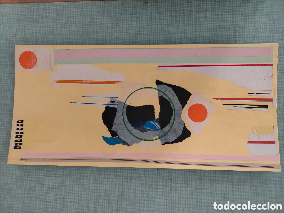 Arte: Collage sobre cart&oacute;n. - Foto 1