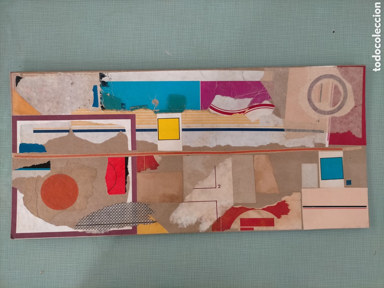 Arte: Collage sobre cart&oacute;n. - Foto 1
