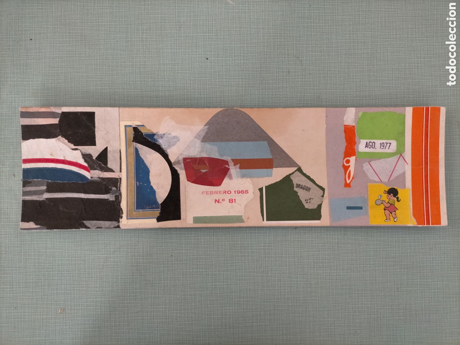 Arte: Collage sobre cart&oacute;n. - Foto 1