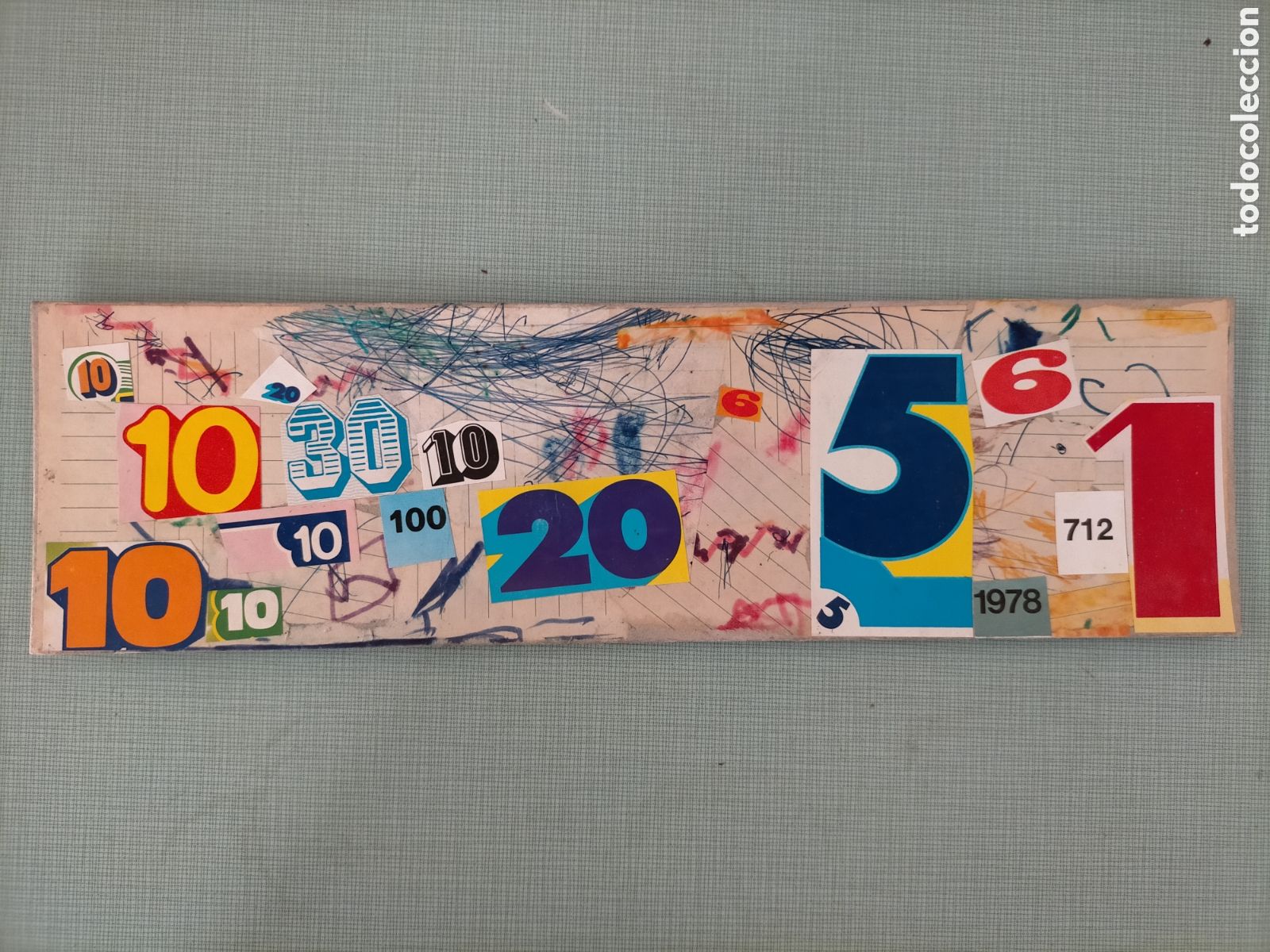 Arte: Collage sobre cart&oacute;n. - Foto 1
