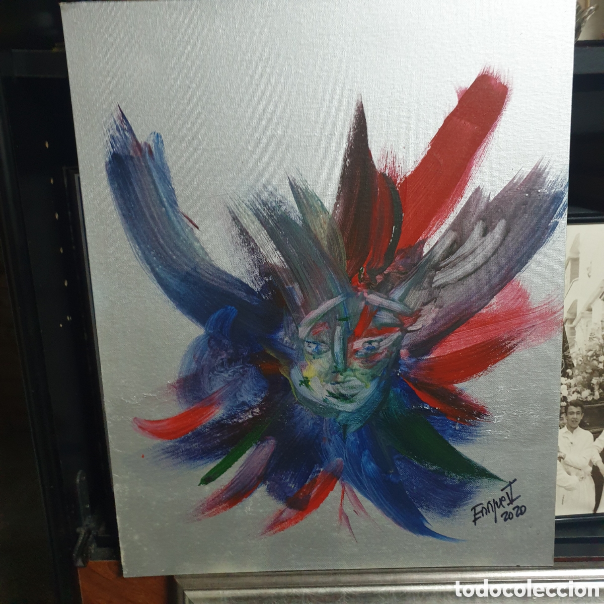 Arte: &Oacute;leo sobre lienzo ENRIQUE V - Foto 1