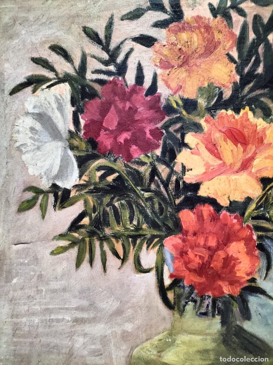 Arte: Ramo de flores del siglo XX - Foto 3