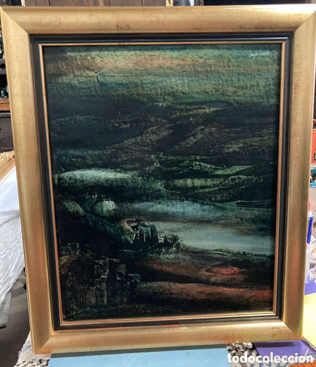 Arte: Lugris Vadillo 47x58 &oacute;leo sobre tabla - Foto 2