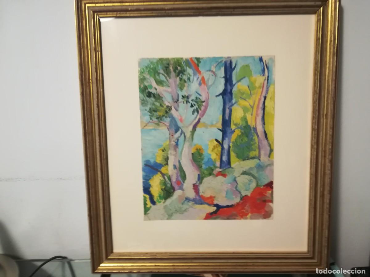 Arte: &Oacute;leo sobre papel. An&oacute;nimo - Foto 1