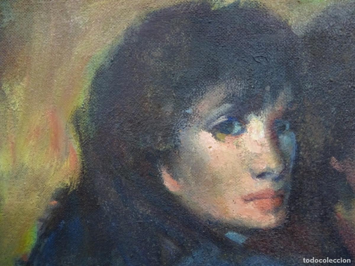 Arte: &Oacute;LEO SOBRE TABLEX DE LLU&Iacute;S VAYREDA. 1978. - Foto 4