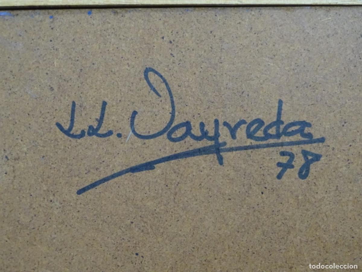 Arte: &Oacute;LEO SOBRE TABLEX DE LLU&Iacute;S VAYREDA. 1978. - Foto 13