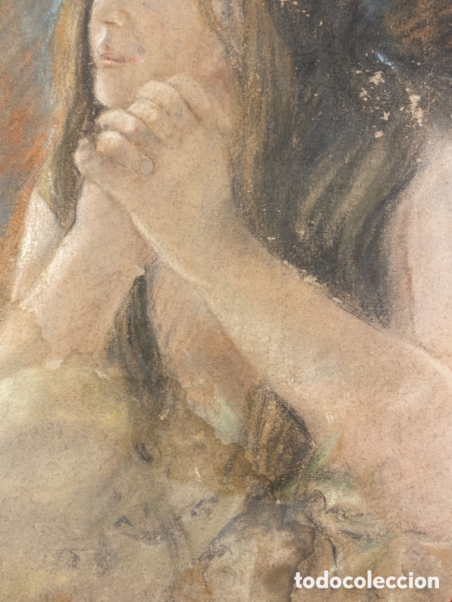 Arte: Pastel antiguo - Foto 3