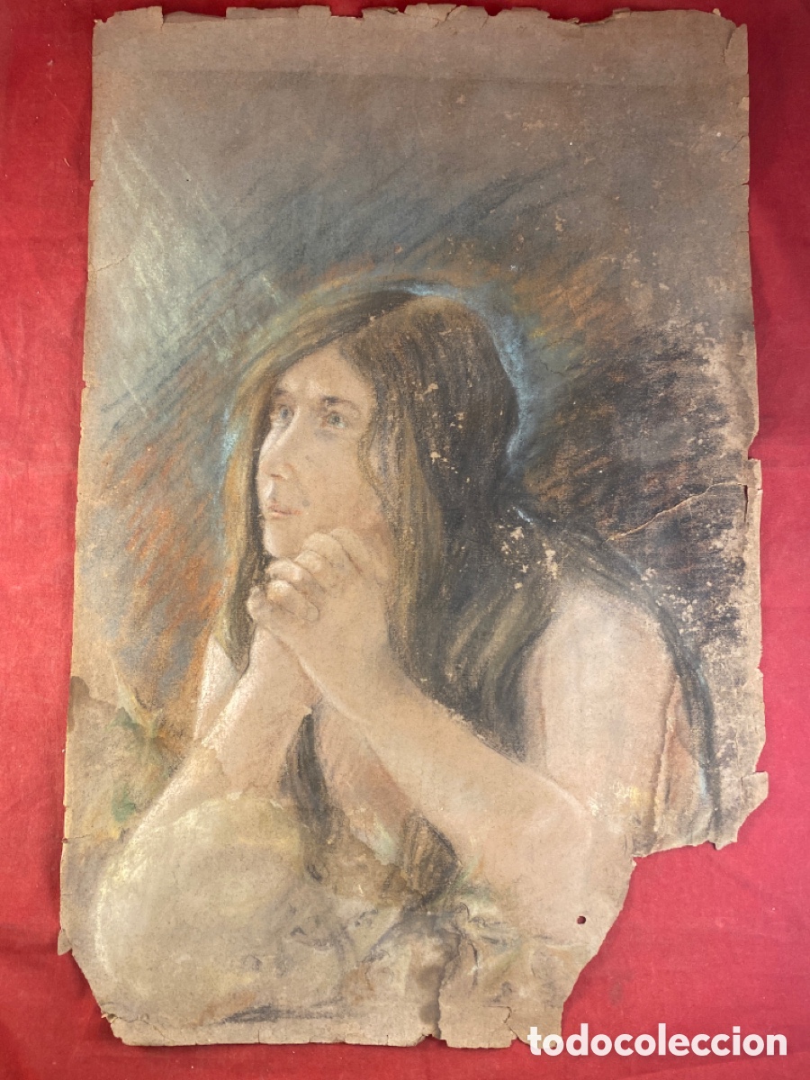 Arte: Pastel antiguo - Foto 1