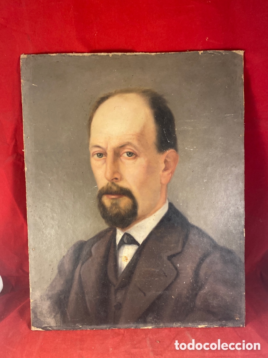 Arte: &Oacute;LEO SOBRE TABLEX RETRATO - Foto 1