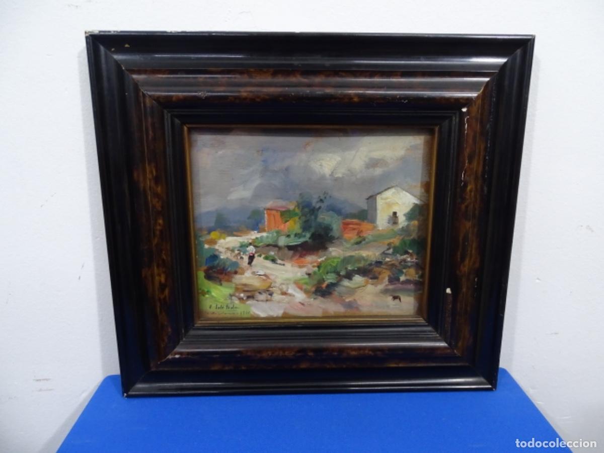 Art: &Oacute;LEO EN TABLA DE VICEN&Ccedil; SOLE JORBA (OLOT 1904-1949). BUEN GRAZO. 1941.