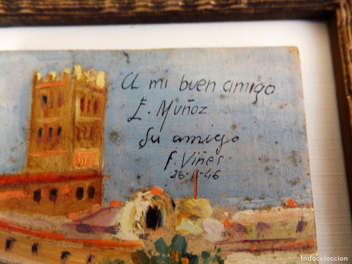 Arte: oleo sobre tabla de madera - Foto 2