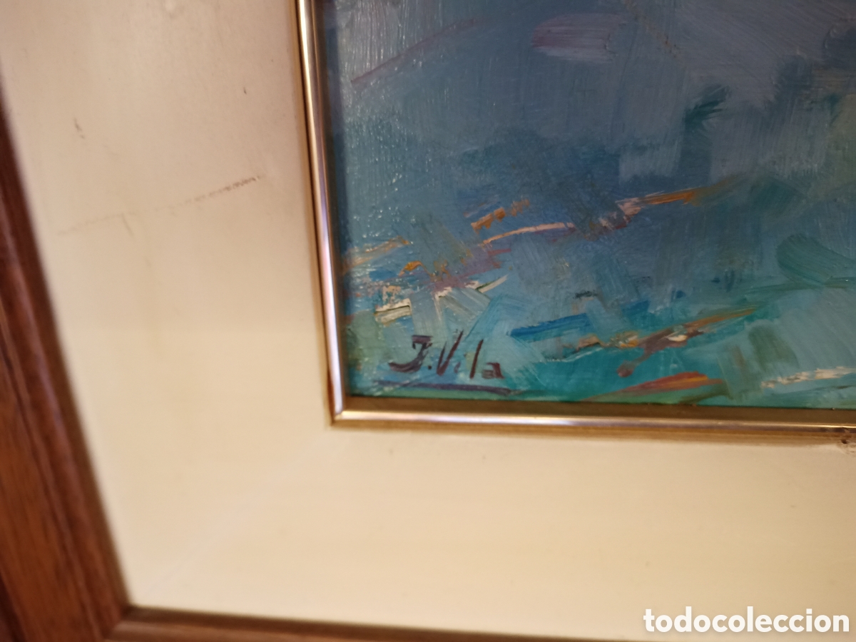 Arte: &Oacute;leo Firmado J VILA - Foto 2