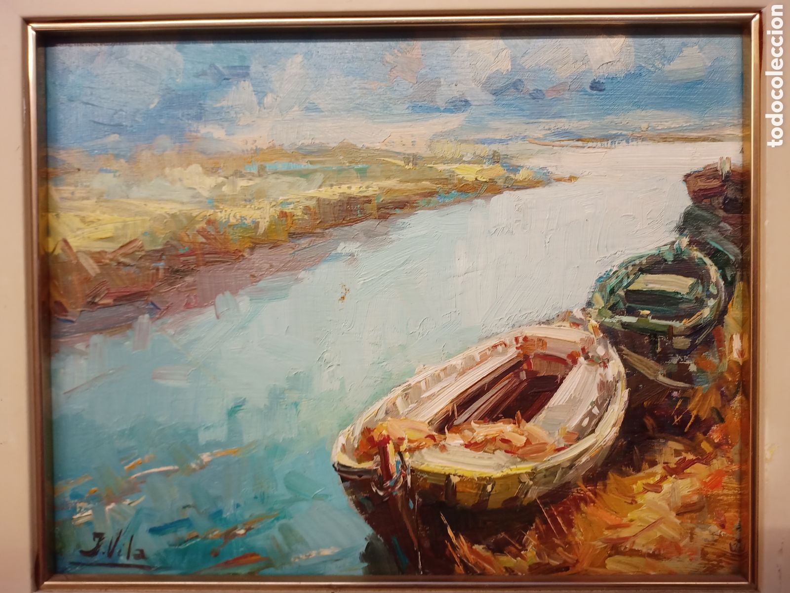 Arte: &Oacute;leo Firmado J VILA - Foto 4