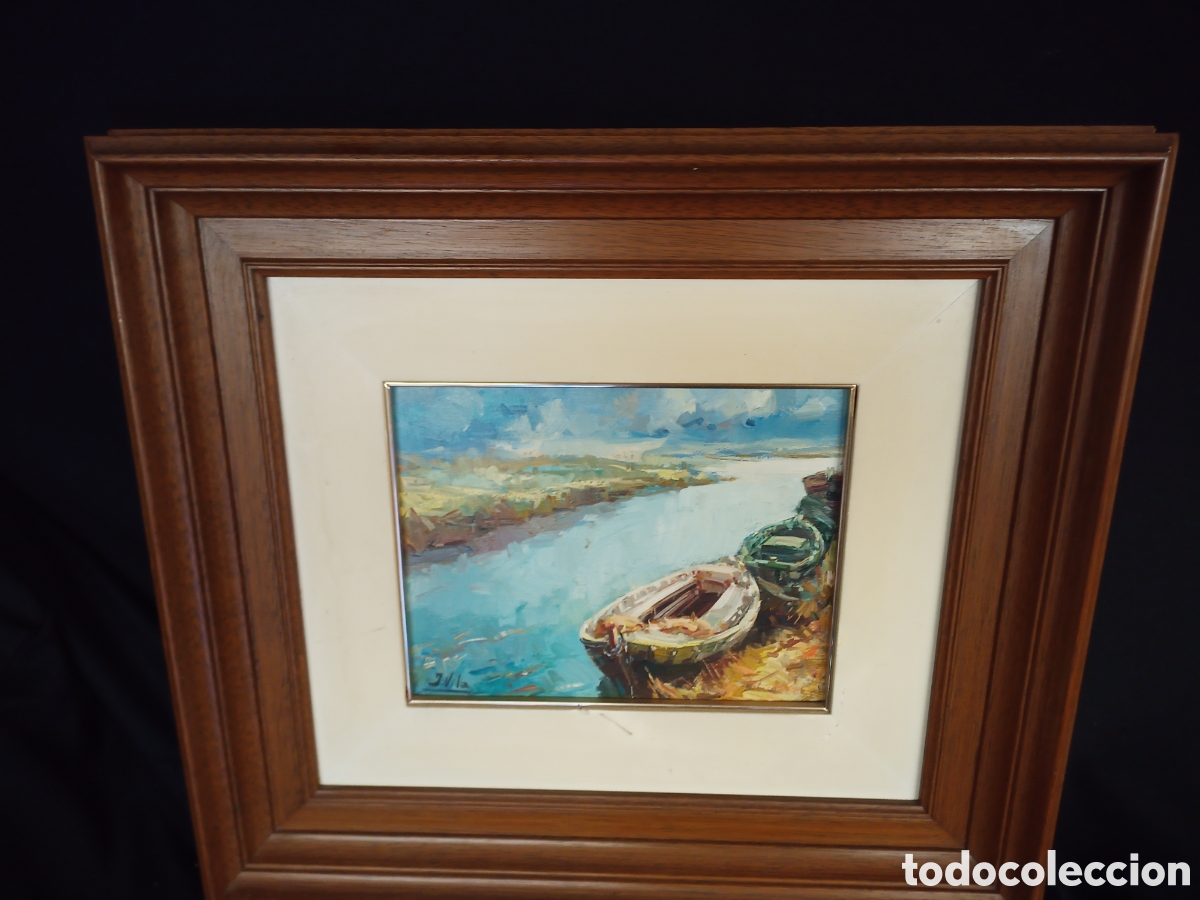 Arte: &Oacute;leo Firmado J VILA - Foto 1