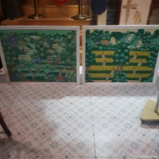 parejas de pinturas naif oleo sobre lienzo tema - Compra venta en  todocoleccion