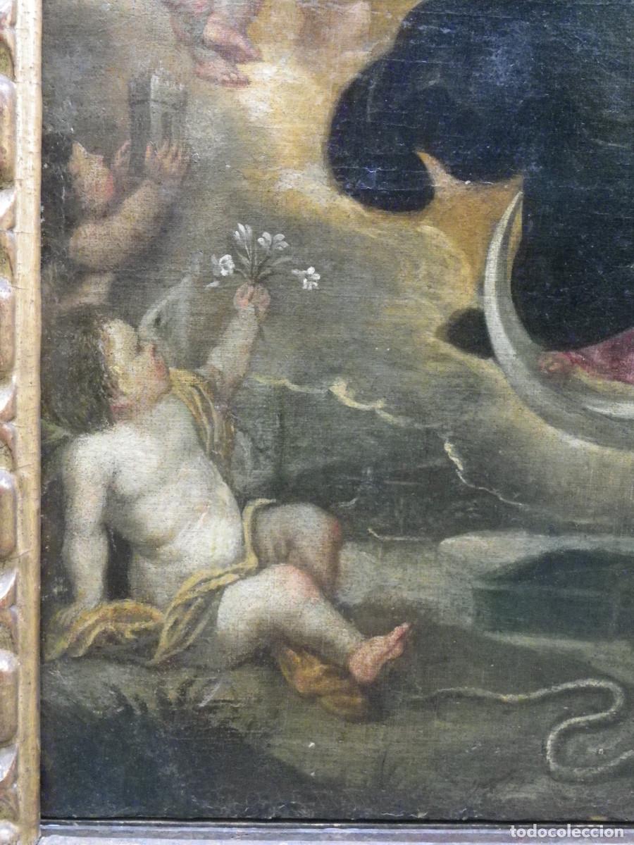 Arte: Inmaculada Concepci&oacute;n s-XVII, c&iacute;rculo de Zurbar&aacute;n - Foto 16