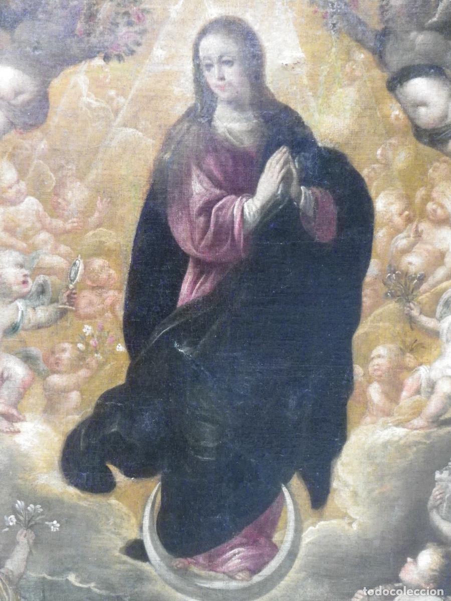 Arte: Inmaculada Concepci&oacute;n s-XVII, c&iacute;rculo de Zurbar&aacute;n - Foto 21