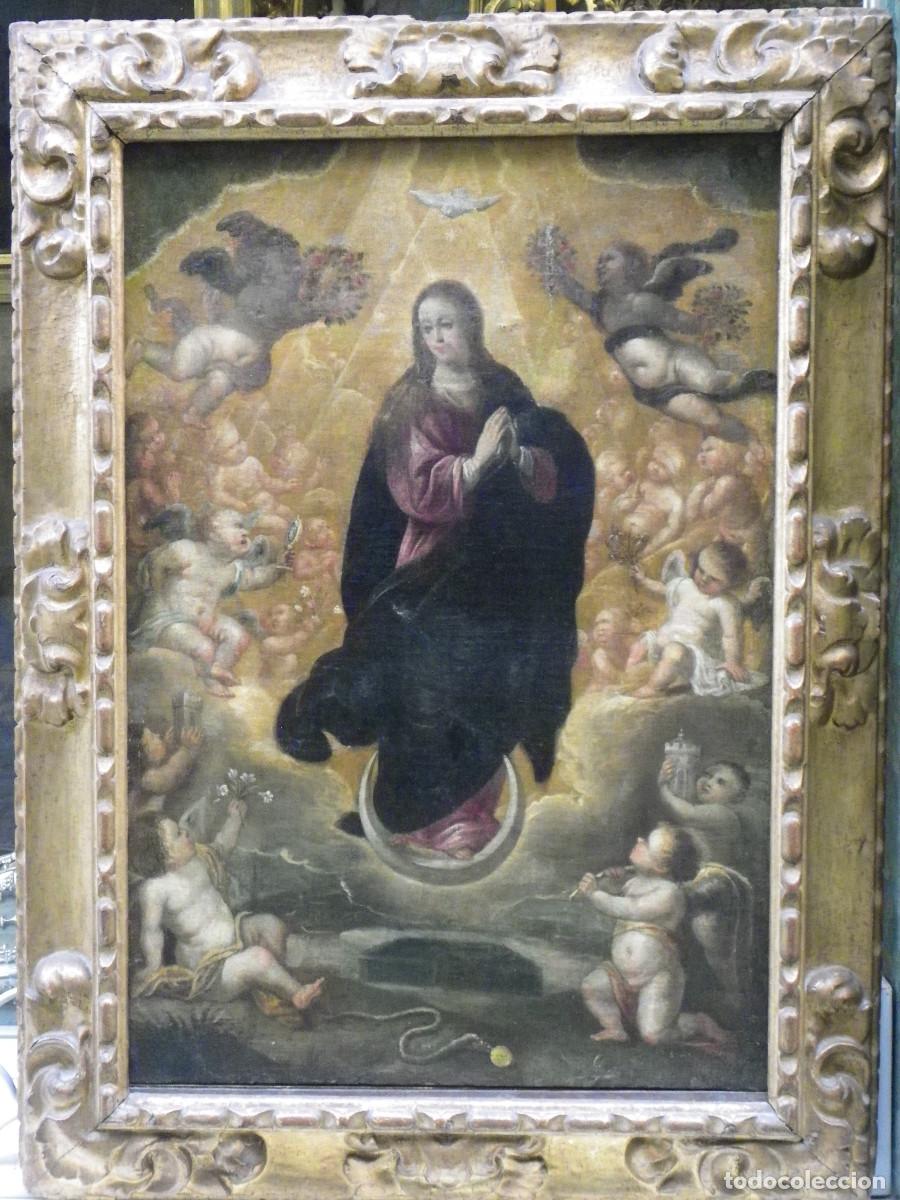 Arte: Inmaculada Concepci&oacute;n s-XVII, c&iacute;rculo de Zurbar&aacute;n - Foto 22