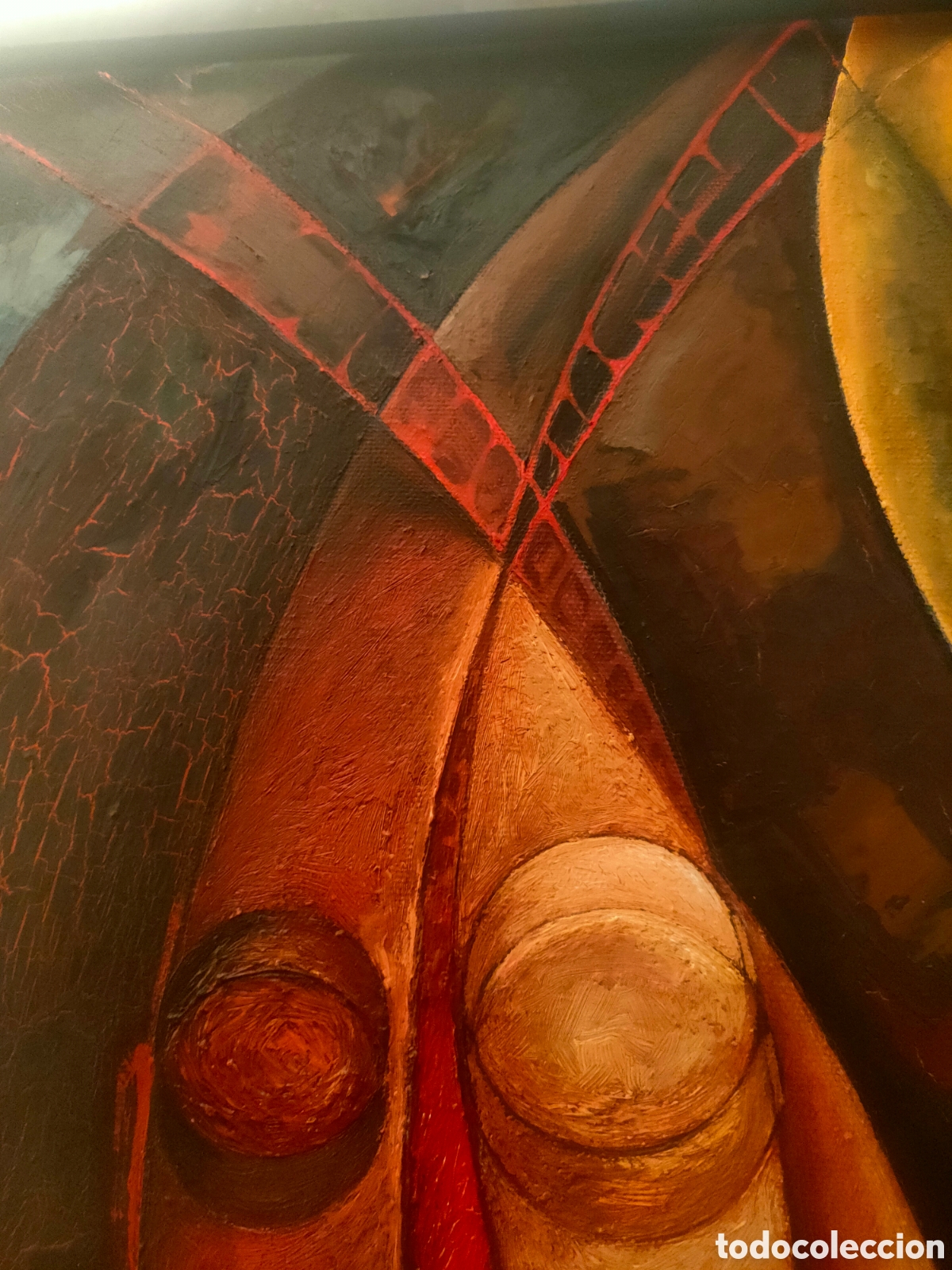 Arte: Cuadro Don Quijote Pedro Ramirez pintor - Foto 4