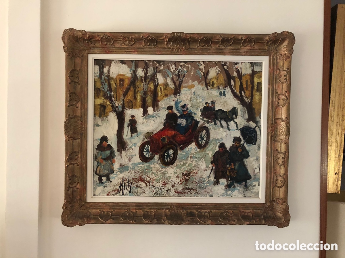 Arte: Cuadro pintor Henry d&rsquo; Anty - Foto 1