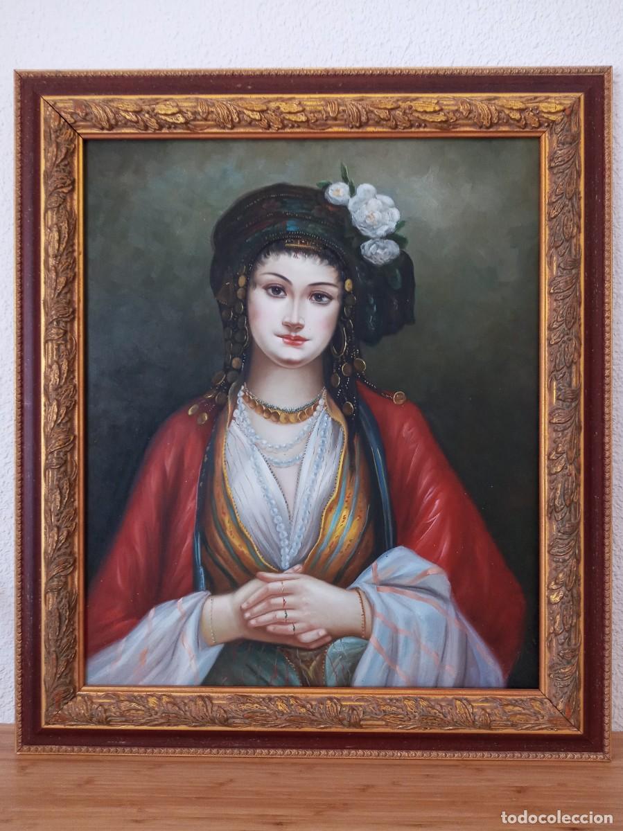 Arte: Oleo sobre lienzo. Gitana - Foto 4
