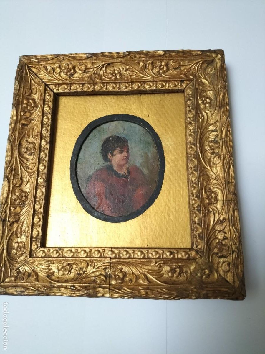 Arte: Miniatura de la mujer de Rafael de &aacute;guila - Foto 1