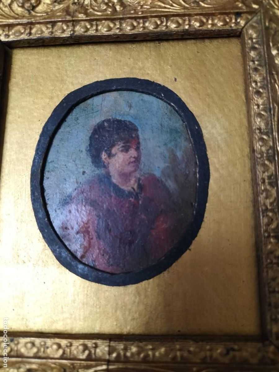 Arte: Miniatura de la mujer de Rafael de &aacute;guila - Foto 2