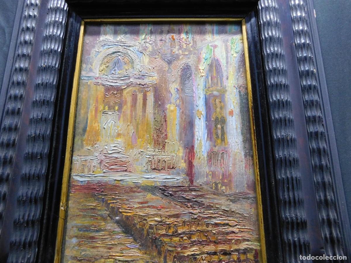 Arte: Oleo sobre tabla - Rodriguez Puig - Foto 2