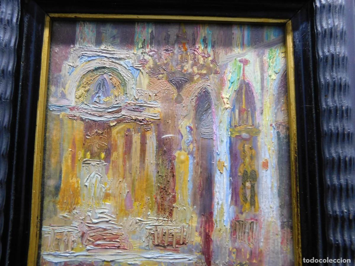 Arte: Oleo sobre tabla - Rodriguez Puig - Foto 3