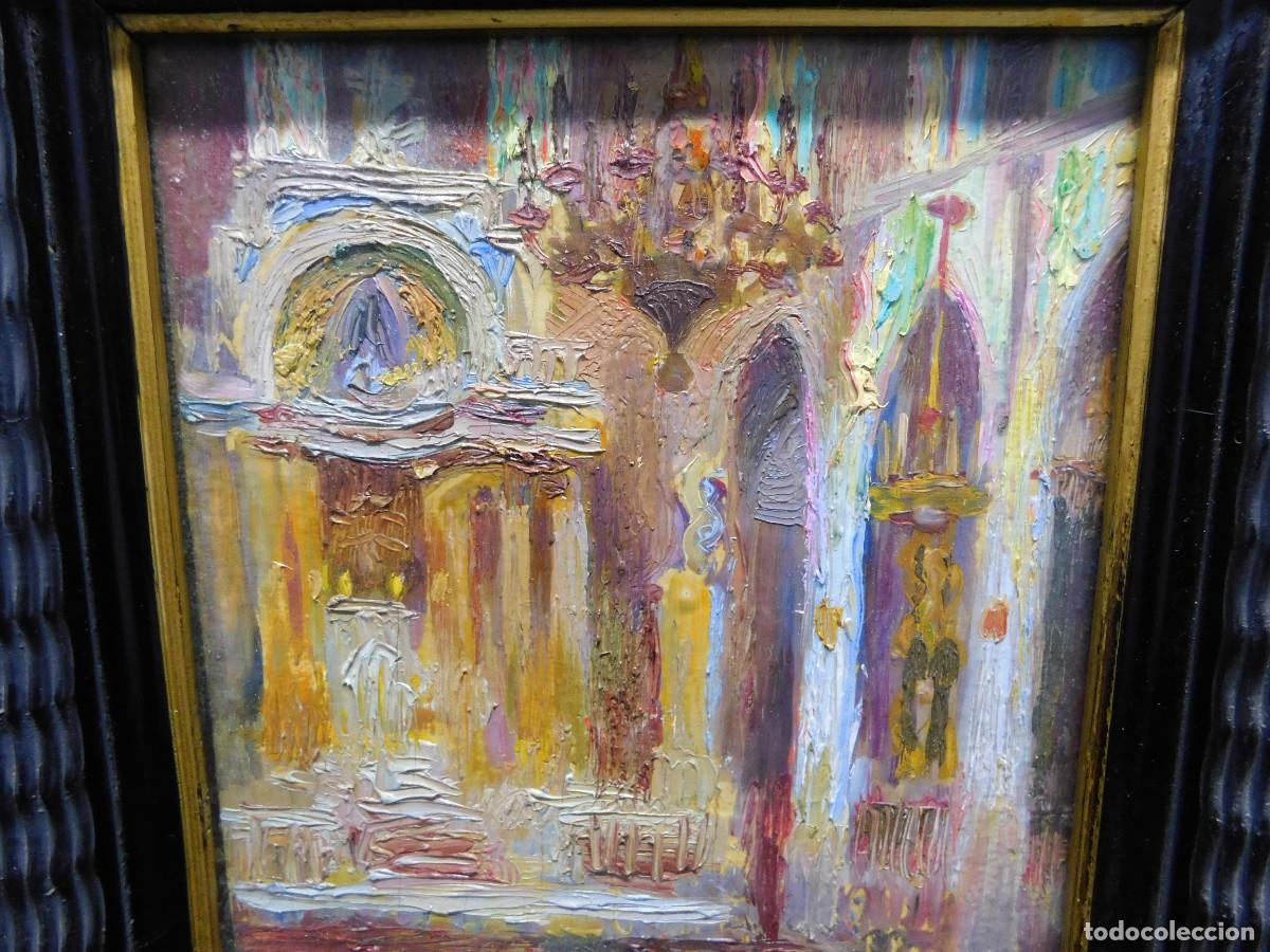 Arte: Oleo sobre tabla - Rodriguez Puig - Foto 4