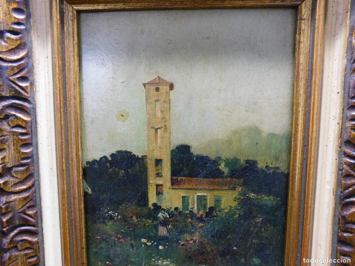 Arte: OLEO SOBRE TABLA - SIGLO XIX - Foto 2