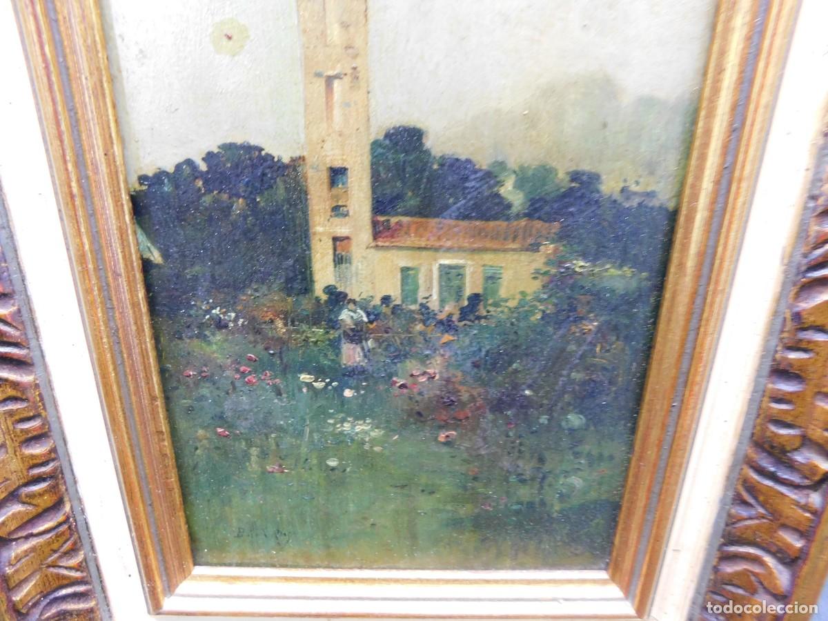 Arte: OLEO SOBRE TABLA - SIGLO XIX - Foto 3