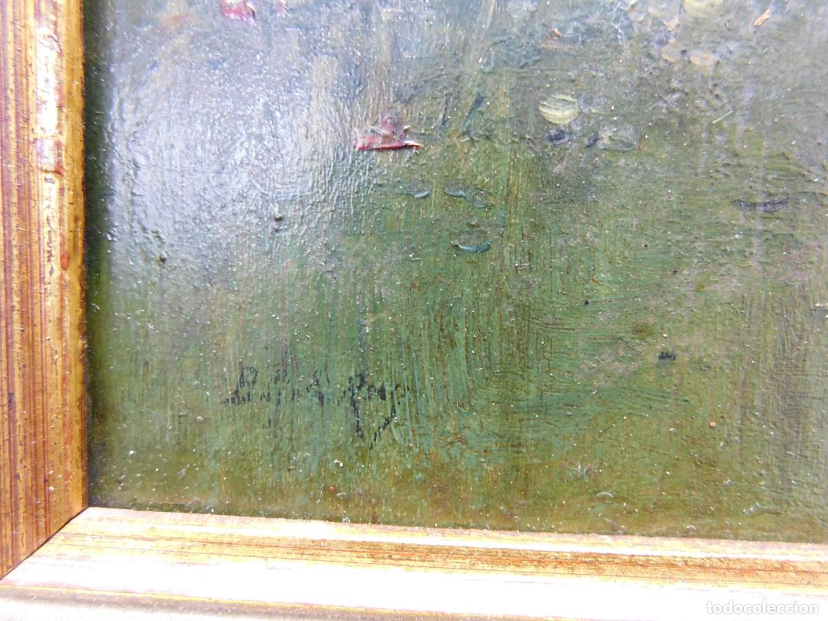 Arte: OLEO SOBRE TABLA - SIGLO XIX - Foto 4
