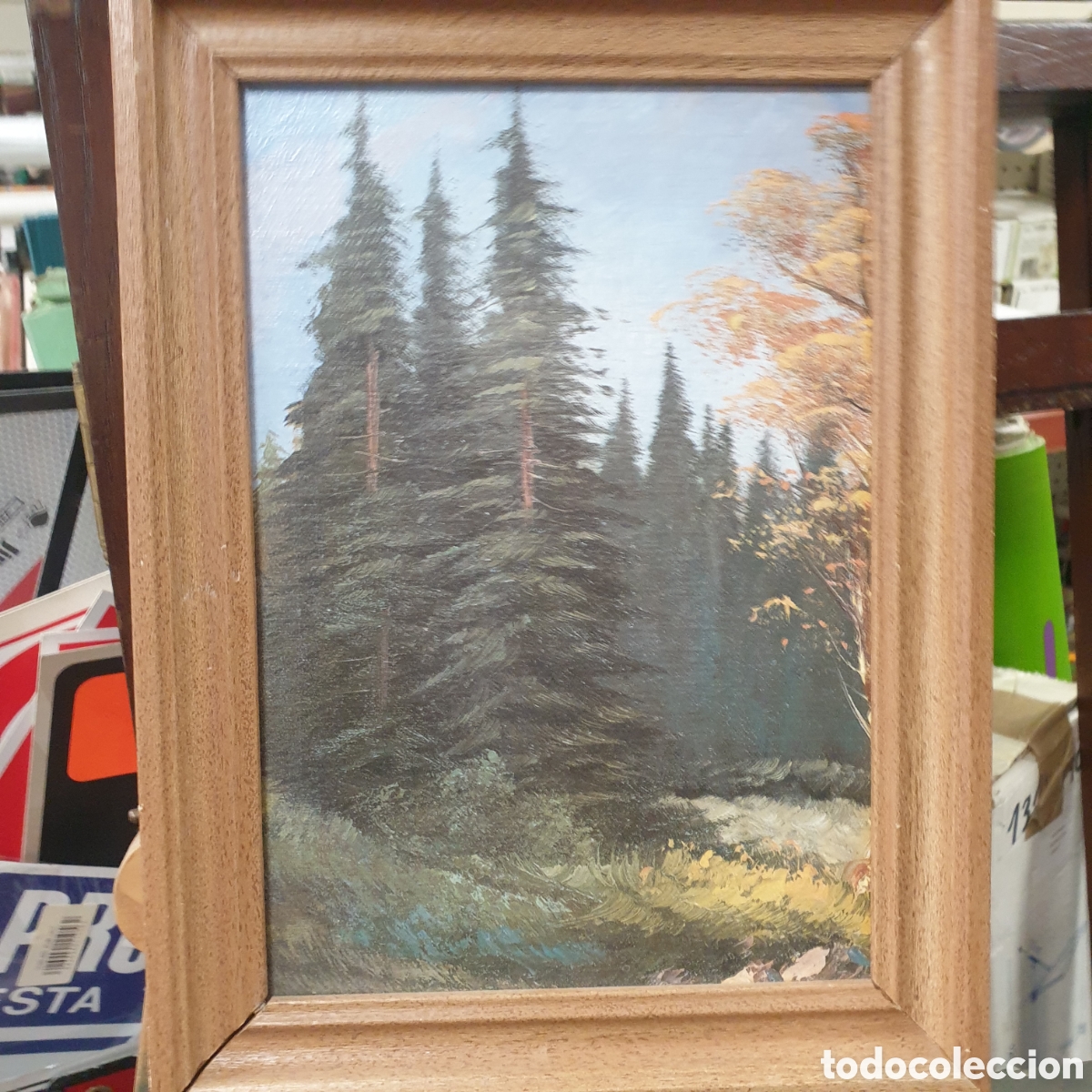 Arte: Oleo sobre lienzo sin firmar - Foto 1