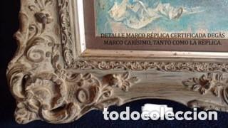 Arte: copia certificada de Degas con excelente marco - Foto 2