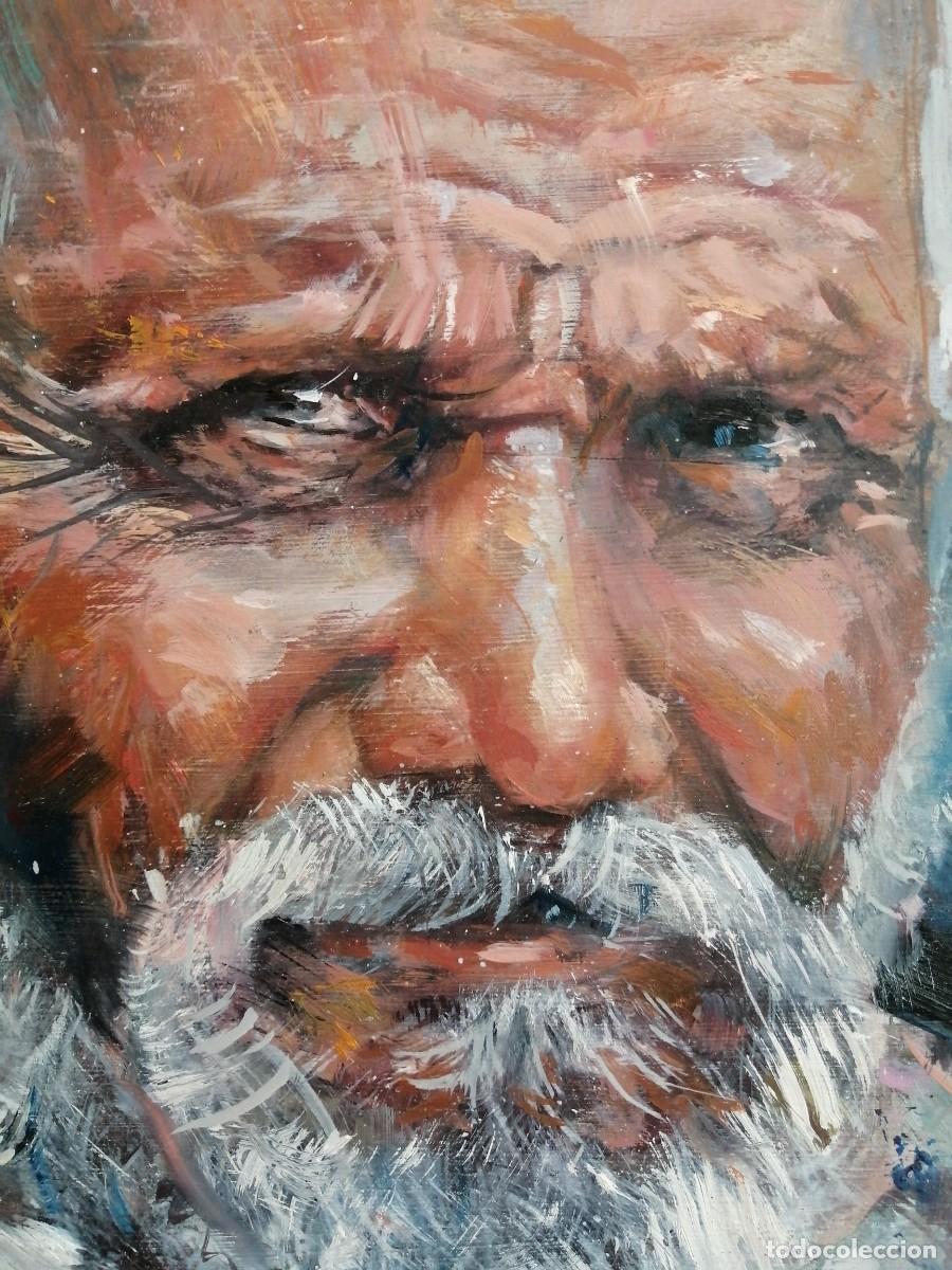 Arte: &Oacute;leo sobre madera............ - Foto 3