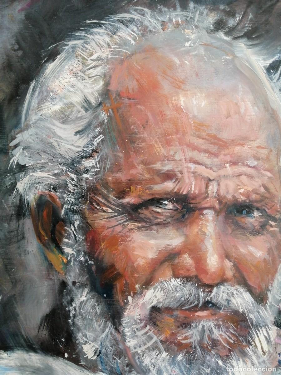 Arte: &Oacute;leo sobre madera............ - Foto 4