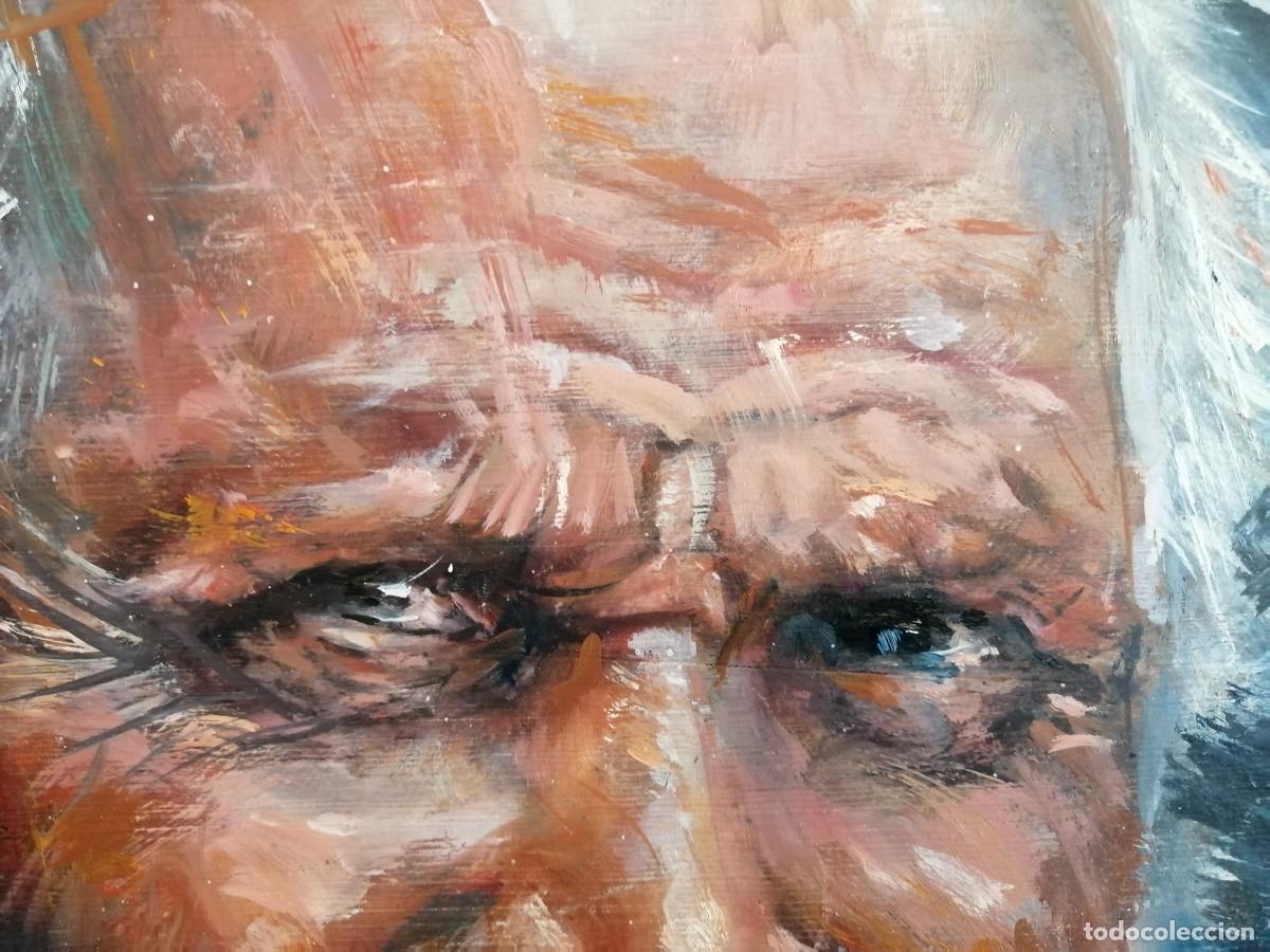 Arte: &Oacute;leo sobre madera............ - Foto 2