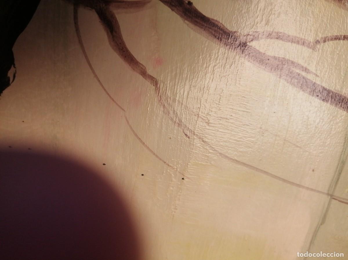 Arte: Marco de madera con pintura al &oacute;leo Murillo Vidal - Foto 5
