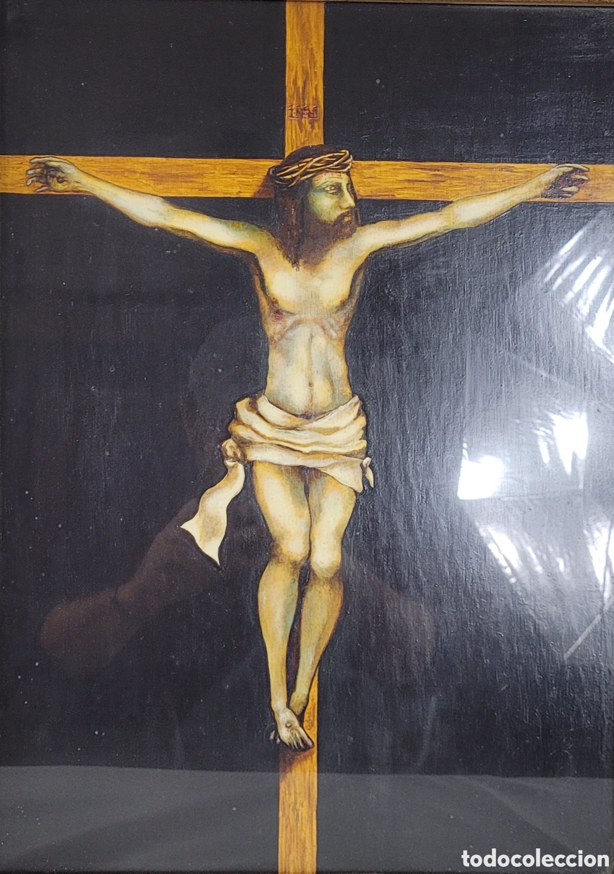 Arte: Retrato Religioso An&oacute;nimo - Foto 1