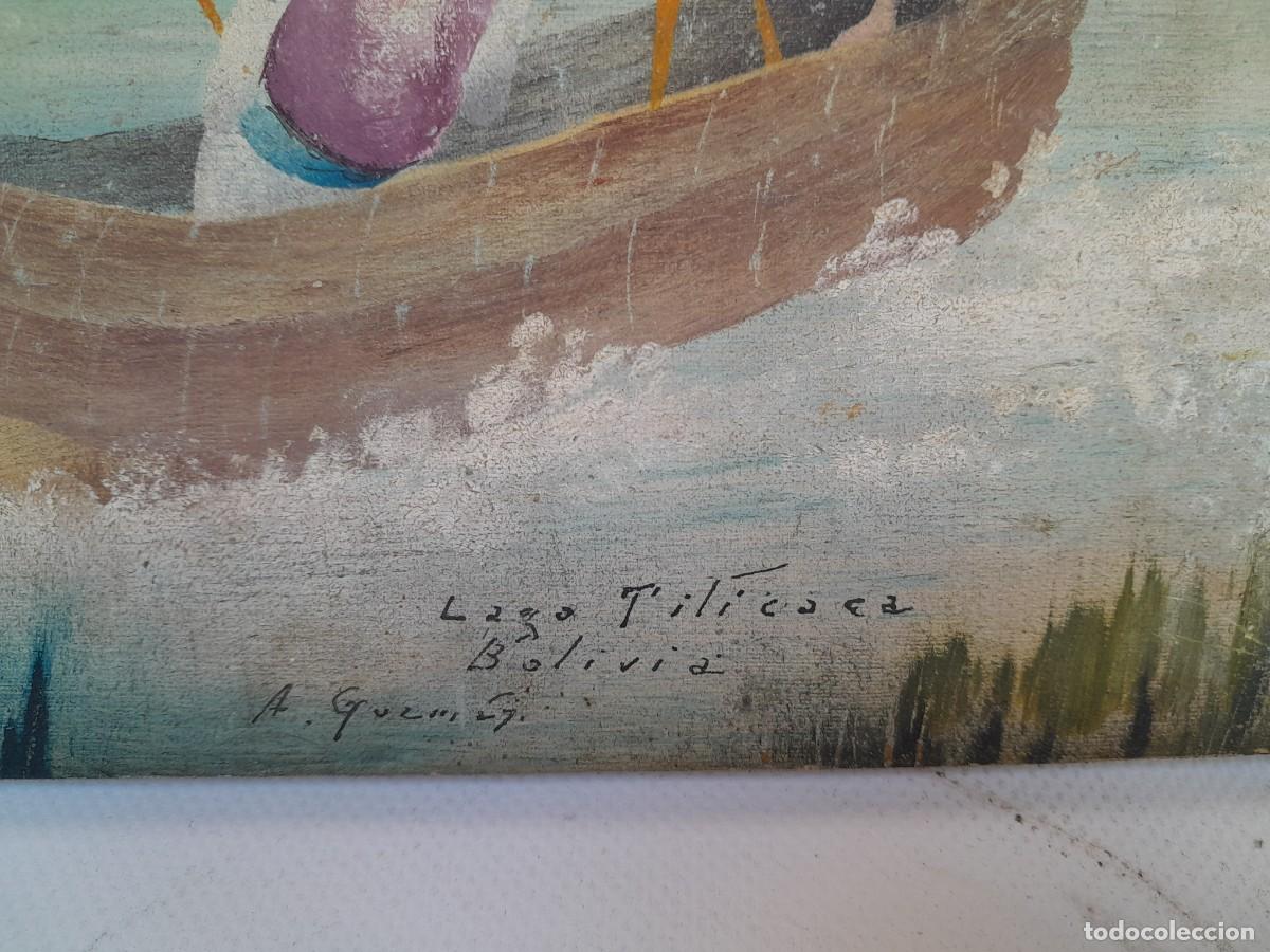 Arte: oleo sobre lienzo en madera- - Foto 2