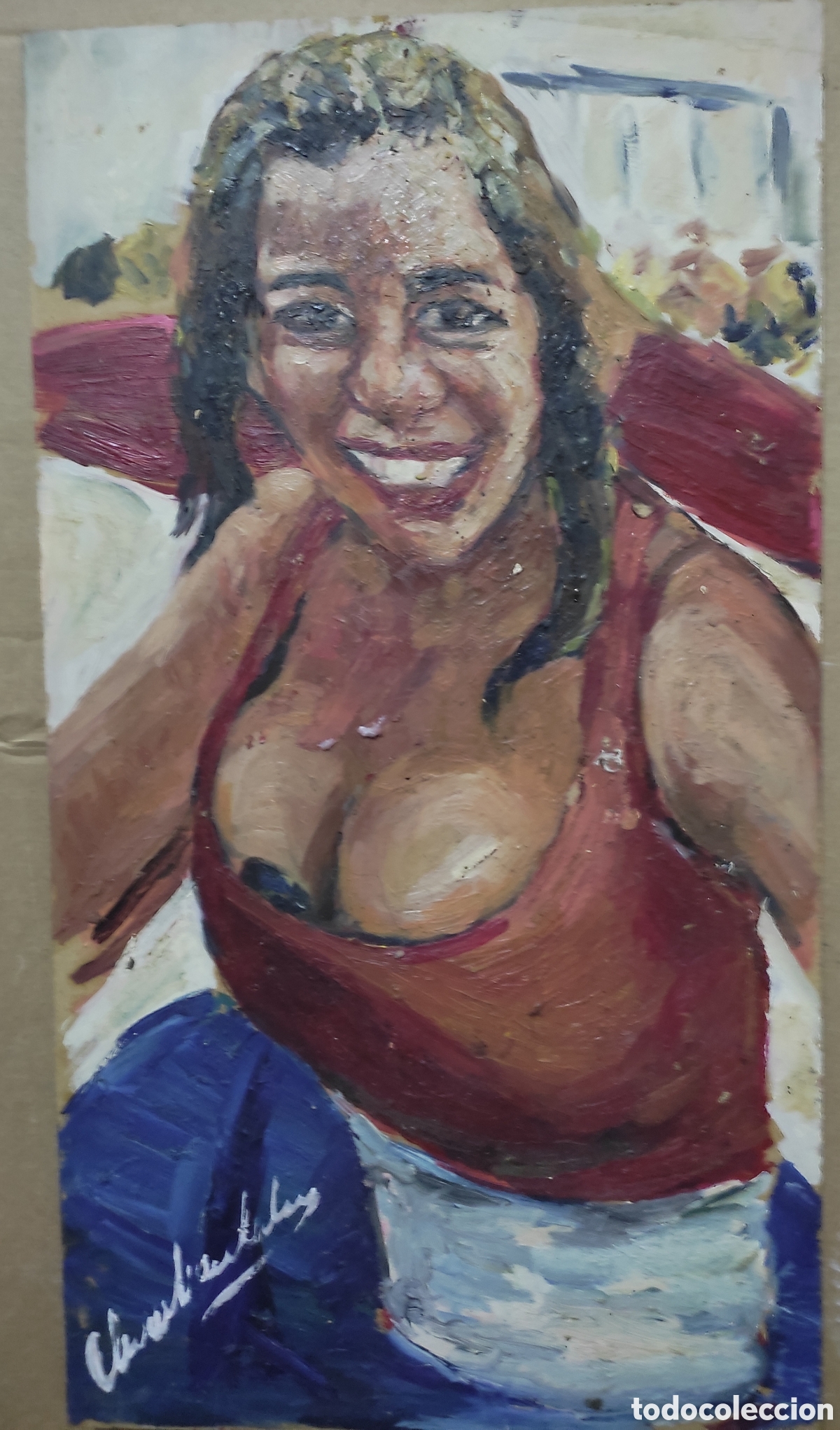 Kunst: Chica paraguaya ( original )