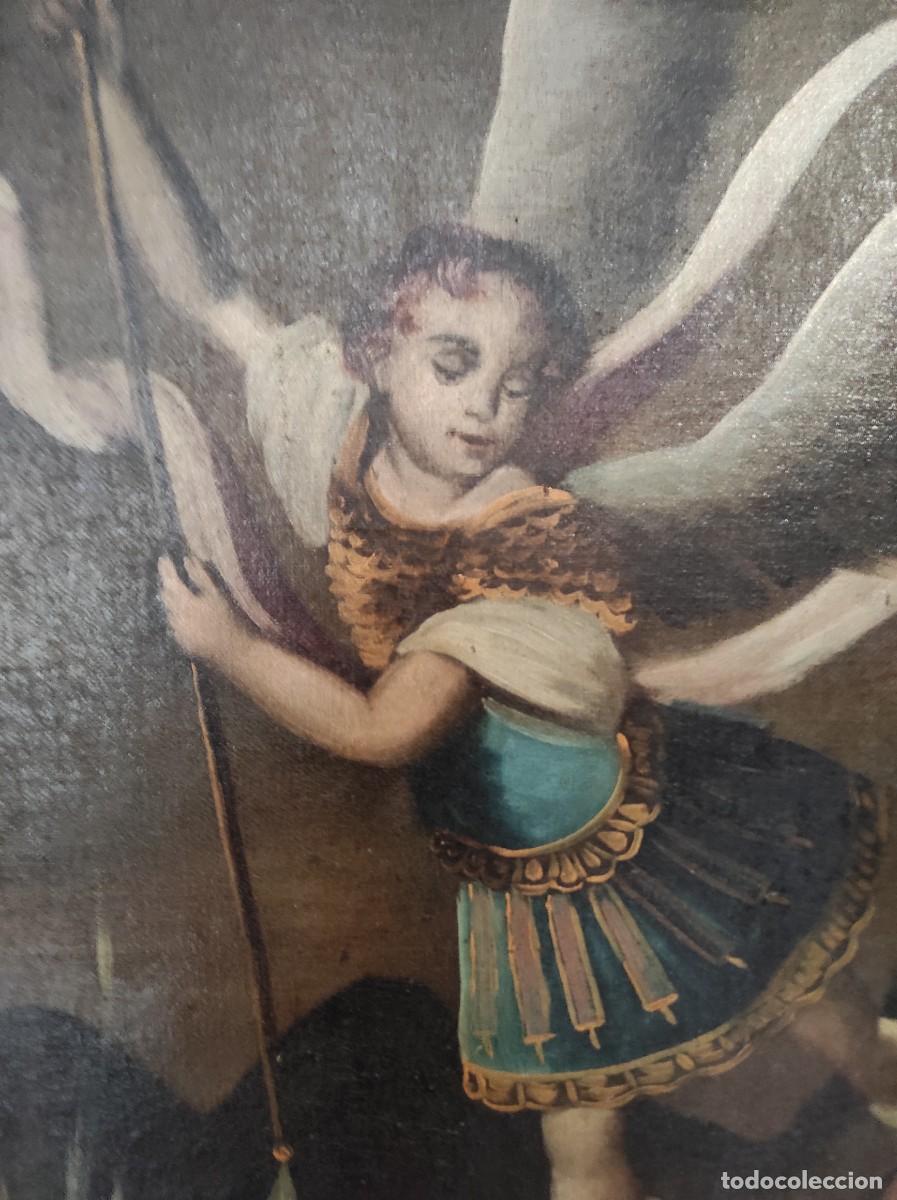 Arte: Cuadro antiguo San Jorge - Foto 1
