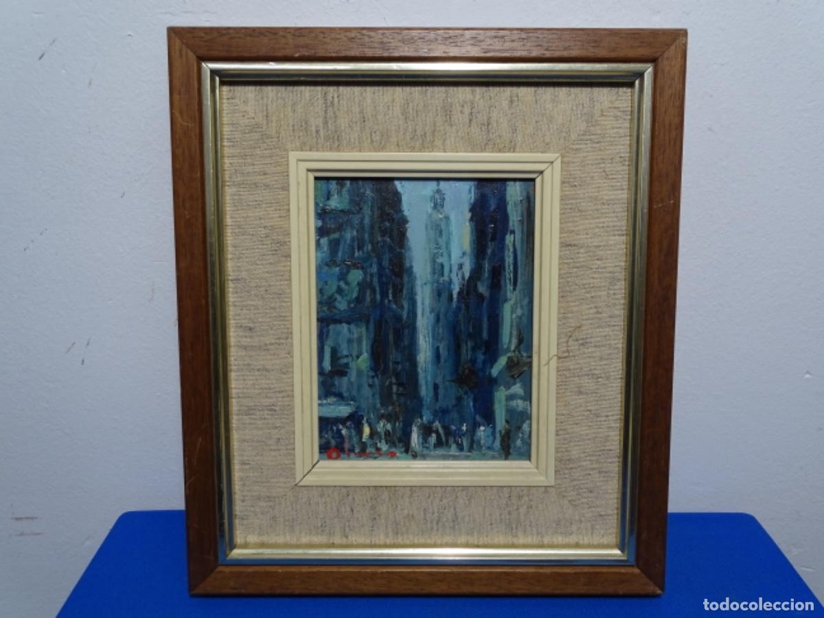 Arte: &Oacute;LEO SOBRE TABLEX DE FRANCESC OLIVER FRADERA. - Foto 1