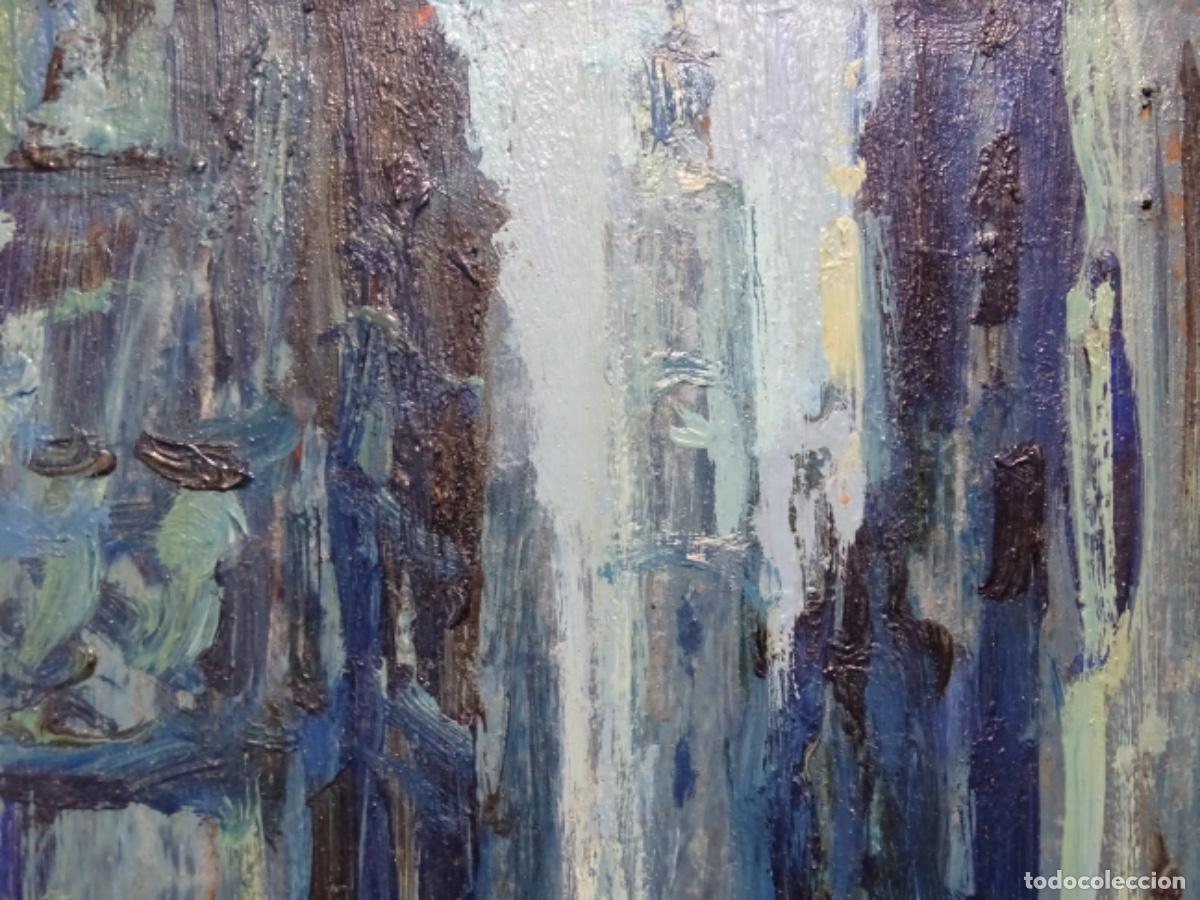Arte: &Oacute;LEO SOBRE TABLEX DE FRANCESC OLIVER FRADERA. - Foto 3