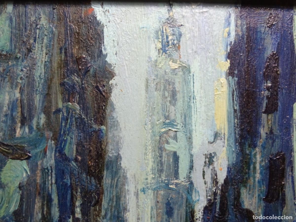 Arte: &Oacute;LEO SOBRE TABLEX DE FRANCESC OLIVER FRADERA. - Foto 5