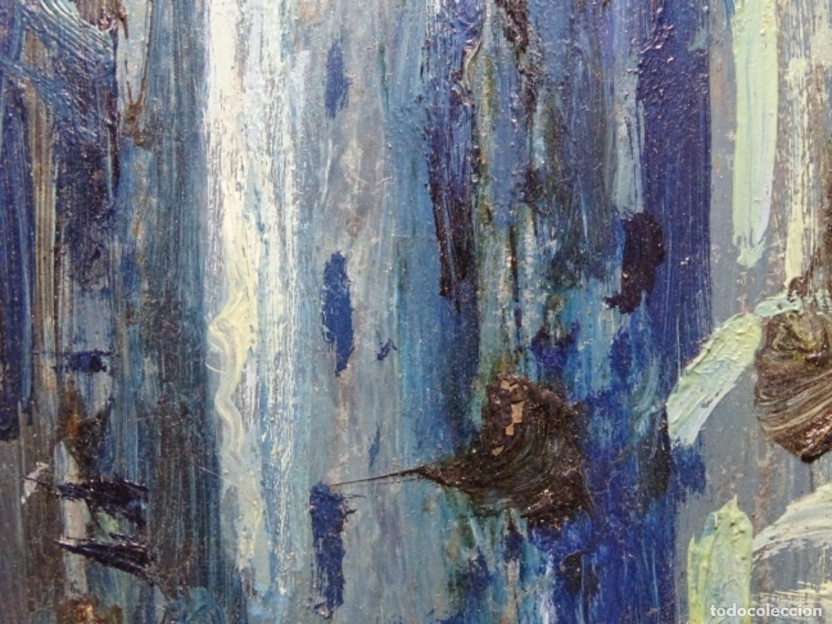 Arte: &Oacute;LEO SOBRE TABLEX DE FRANCESC OLIVER FRADERA. - Foto 6